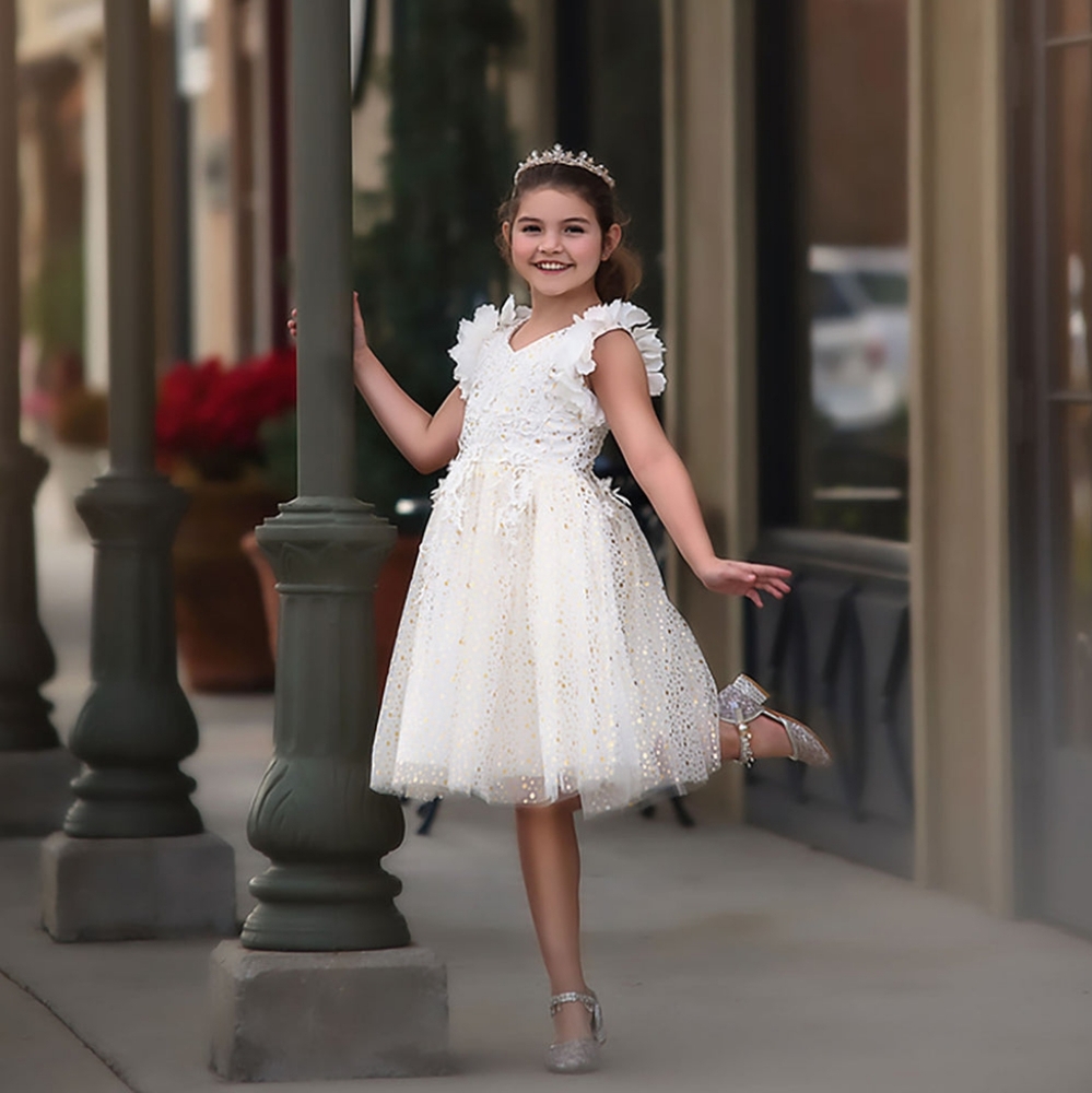 Trish Scully Natalia Dress White Size 8 NWT